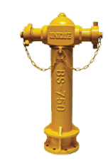 Plain End Pillar Hydrant Configuration
